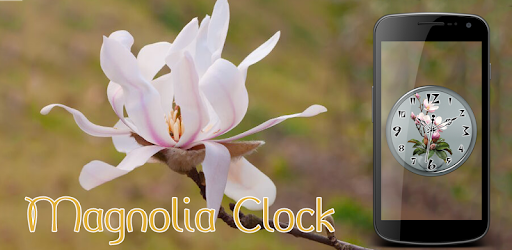 Magnolia Clock Live Wallpaper pc screenshot