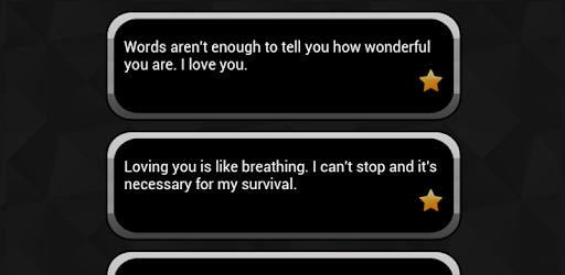 Love Text Messages pc screenshot