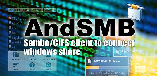 AndSMB (samba client) pc screenshot