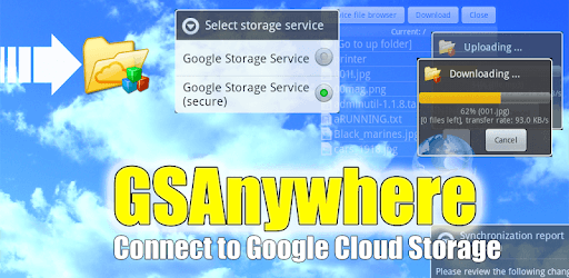 GSAnywhere (Cloud Storage) pc screenshot GSAnywhere (Cloud Storage) pc screenshot