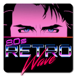 Retrowave Wallpapers - Live Wallpapers,GIF & Radio icon