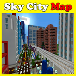 Skyscraper city map for Minecraft PE icon