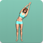 Warmup exercises - flexibility training icon