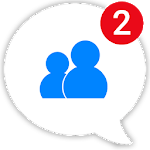 Messenger Pro Lite for Messages,Text & Video Chat icon