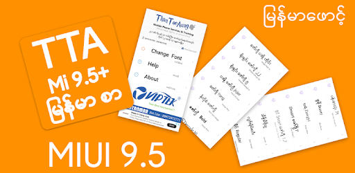 TTA MI Myanmar Font 9.5 to 10 pc screenshot