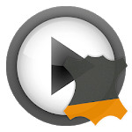 mMusic Skin Flat Orange icon