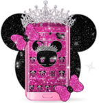 Minny Glitter Queen Theme icon