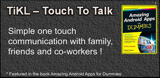 TiKL Touch Talk Walkie Talkie pc screenshot TiKL Touch Talk Walkie Talkie pc screenshot
