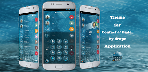 Bubble Rain Contacts & Dialer pc screenshot