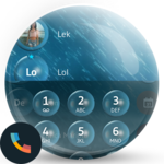 Bubble Rain Contacts & Dialer icon