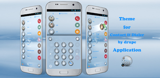 Drops of Water Dialer Theme pc screenshot Drops of Water Dialer Theme pc screenshot