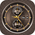 Analog Digital Clock on Screen Live Wallpaper 2019 icon