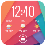 Colorful Lock Screen Wallpaper for pc icon