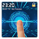 Free fingerprint style lock screen for prank icon