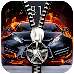 Car & zipper lock screen for you icon