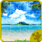Beach Jigsaw Puzzle icon