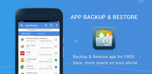 App Backup & Restore - Easiest backup tool pc screenshot