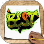 How to Draw Graffiti 3D icon
