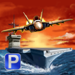 Navy Boat & Jet Parking Game icon