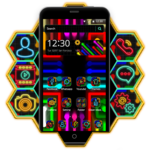 Neon Flow Wrap Theme icon