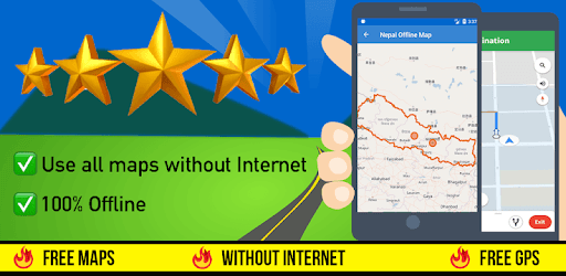 🌏 GPS Maps of Nepal : Offline Map Navigation pc screenshot