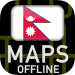 🌏 GPS Maps of Nepal : Offline Map Navigation for pc icon
