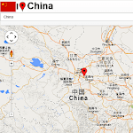 China map icon