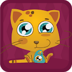 Bonnie & Clyde: puzzle, find the fish, search icon