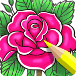 Coloring Book for Adults | Adult Coloring Book App for pc icon