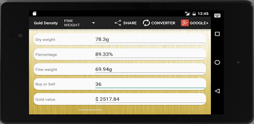 Gold Density pc screenshot