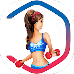 Workout for women - female fitness for weight loss icon