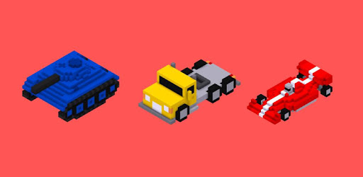 Blocky Turbo Race Cars 2D: Traffic Games pc screenshot Blocky Turbo Race Cars 2D: Traffic Games pc screenshot