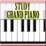 piano practice - study piano icon