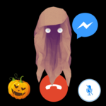 Hallo - Ghost video call FREE icon