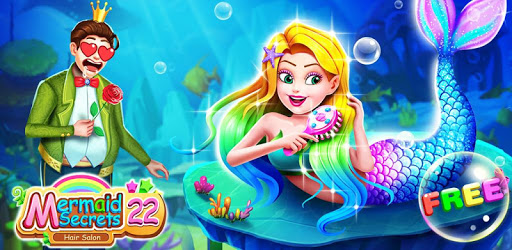 Mermaid Secrets22 –Princess Hair Salon for Party pc screenshot Mermaid Secrets22 –Princess Hair Salon for Party pc screenshot