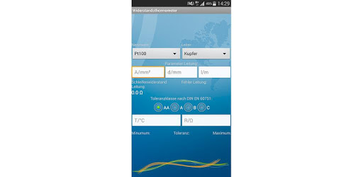 JUMO CALC pc screenshot JUMO CALC pc screenshot