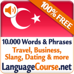 Learn Turkish Words Free icon