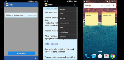 Free Notes Notepad App pc screenshot