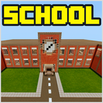 School and Neighborhood Map for MCPE icon