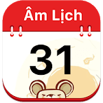 Vietnamese lunar calendar icon