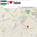Tashkent map icon