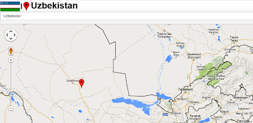 Uzbekistan map pc screenshot Uzbekistan map pc screenshot
