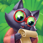 Tropicats: Free Match 3 on a Cats Tropical Island icon