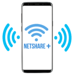 NetShare +   Wifi tether icon