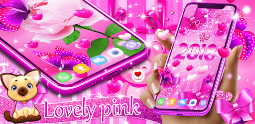 2018 lovely pink live wallpaper pc screenshot