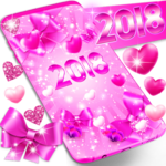 2018 lovely pink live wallpaper for pc icon