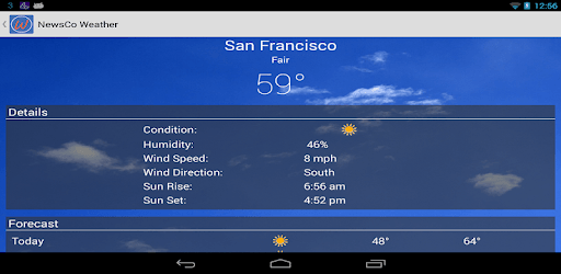 Weather System Screen Shot Newsco Weather and Clock for PC - How to Install on Windows PC, Mac