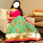 Half Saree Face Changer icon