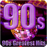 Music decade of the 90s free icon