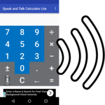 Speak n Talk Calculator Lite icon
